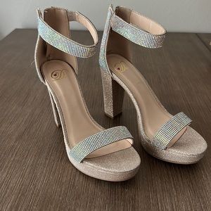 Sparkle heels